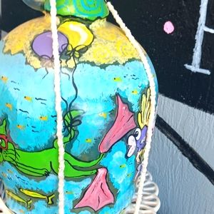 Carved Mother of Pearl Necklace